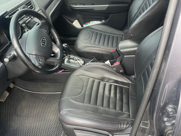 2012 Kia Rio 4-speed III, серый, 700000 рублей - вид 8