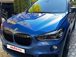 2018 BMW X1 18d xDrive II (F48), синий, 2400000 рублей, вид 2