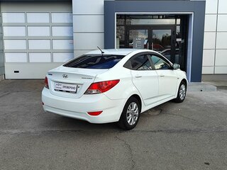 2012 Hyundai Solaris I, белый, 509000 рублей, вид 5