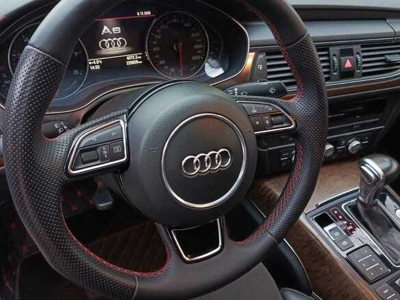 2011 Audi A6 IV (C7), белый, 1450000 рублей - вид 11