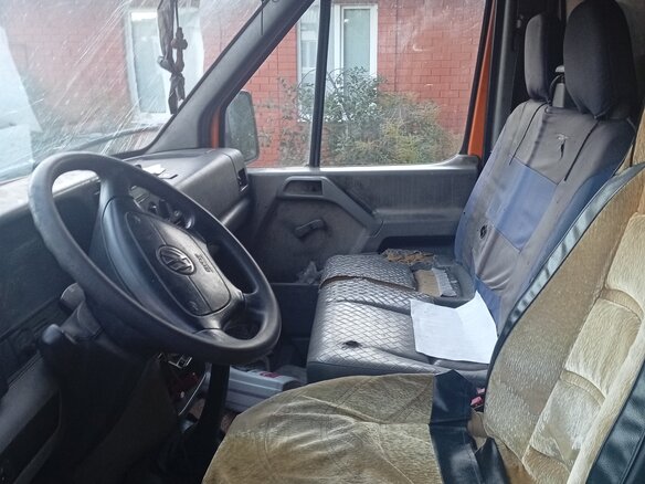 2001 Volkswagen LT, оранжевый, 540000 рублей - вид 4