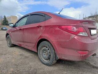 2011 Hyundai Solaris I, красный, 490000 рублей, вид 5