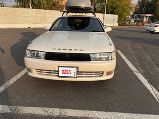 1993 Toyota Cresta IV (X90), белый, 650000 рублей, вид 2