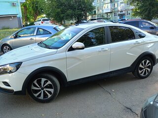 2018 Lada (ВАЗ) Vesta Cross I, белый, 870000 рублей, вид 3