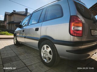 2001 Opel Zafira A, серебристый, 700000 рублей, вид 4