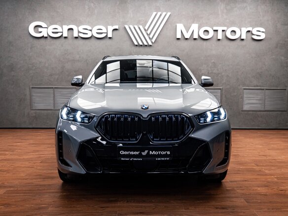 2025 BMW X6 40d III (G06) Рестайлинг, серый, 15800000 рублей - вид 1