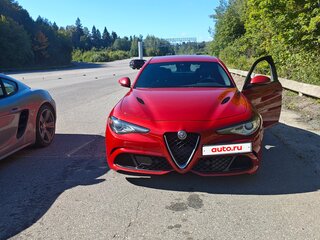 2017 Alfa Romeo Giulia Quadrifoglio II (952), красный, 4600000 рублей, вид 1