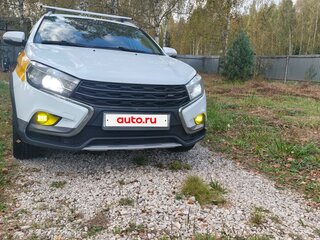 2020 Lada (ВАЗ) Vesta SW Cross I, белый, 1220000 рублей, вид 2