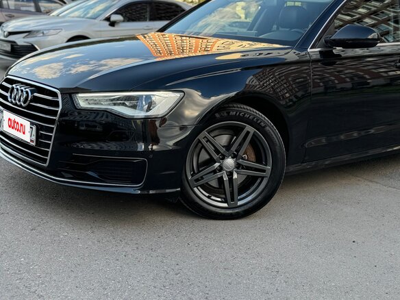 2016 Audi A6 IV (C7) Рестайлинг, чёрный, 1950000 рублей - вид 1