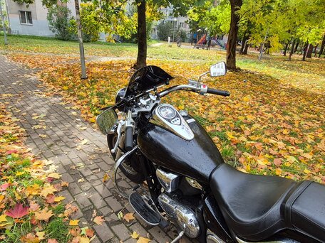 2010 Kawasaki VN900 Vulcan, чёрный, 550000 рублей, вид 5