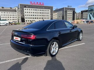 2016 Audi A6 IV (C7) Рестайлинг, чёрный, 2050000 рублей, вид 3