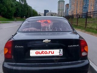 2008 Chevrolet Lanos I, чёрный, 195000 рублей, вид 4