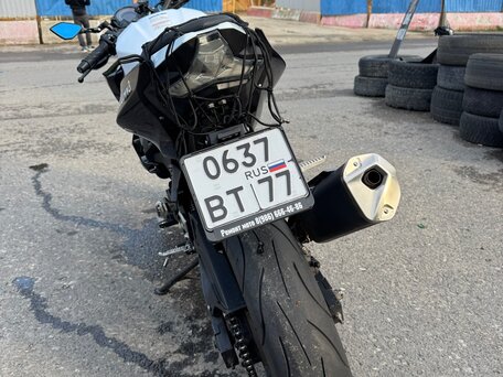 2019 Kawasaki Z 400, белый, 410000 рублей, вид 4