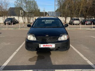 2003 Toyota Corolla Fielder IX (E120, E130), чёрный, 370000 рублей, вид 2
