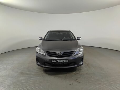 2012 Toyota Corolla X (E140, E150) Рестайлинг, серый, 867000 рублей, вид 2