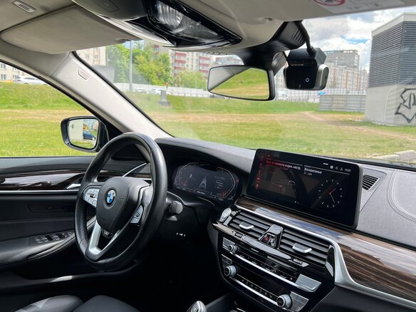 2022 BMW 5 серии 520i VII (G30/G31/G38) Рестайлинг, чёрный - вид 10