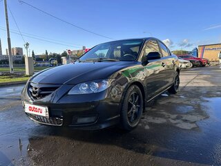 2008 Mazda 3 I (BK) Рестайлинг, чёрный, 530000 рублей, вид 2