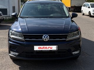 2017 Volkswagen Tiguan II, синий, 1899000 рублей, вид 4