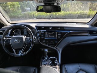 2019 Toyota Camry VIII (XV70), чёрный, 1950000 рублей, вид 5