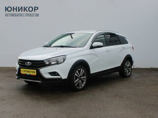 2020 Lada (ВАЗ) Vesta SW Cross I, белый, 1239000 рублей, вид 1