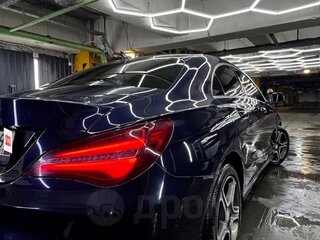 2018 Mercedes-Benz CLA 200 I (C117, X117) Рестайлинг, синий, 1630000 рублей, вид 3