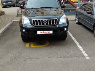 2006 Toyota Land Cruiser Prado 4-speed 120 Series, чёрный, 1850000 рублей, вид 5