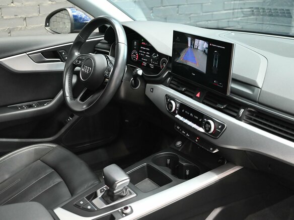 2021 Audi A4 35 TFSI V (B9) Рестайлинг, синий, 3380000 рублей - вид 14