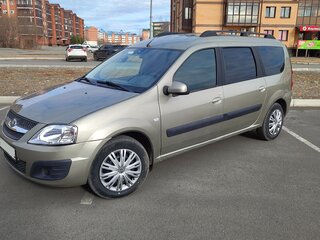 2017 Lada (ВАЗ) Largus I, серый, 630000 рублей, вид 1