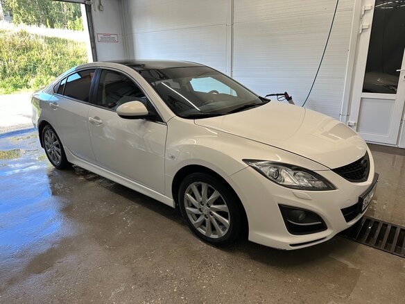 2011 Mazda 6 II (GH) Рестайлинг, белый - вид 8