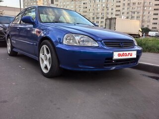 2000 Honda Civic VI Рестайлинг, синий, 450000 рублей, вид 3