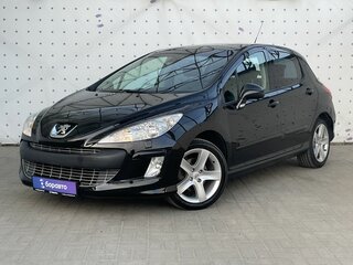 2009 Peugeot 308 I, чёрный, 550000 рублей, вид 1