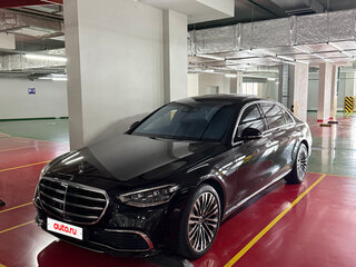 2021 Mercedes-Benz S-Класс 450 Long 4MATIC VII (W223), чёрный, 8600000 рублей, вид 1