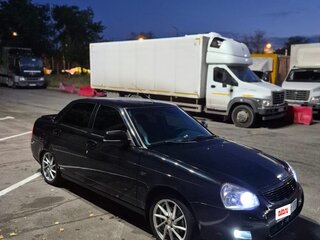 2008 Lada (ВАЗ) Priora I, чёрный, 340000 рублей, вид 4