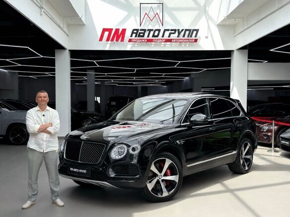 2019 Bentley Bentayga I, чёрный, 12950000 рублей
