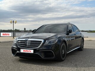2017 Mercedes-Benz S-Класс 350 CDI BlueTEC Long 9G-TRONIC VI (W222, C217), чёрный, 3900000 рублей, вид 1
