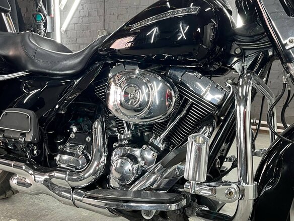2014 Harley-Davidson Road King, чёрный, 1350000 рублей - вид 10