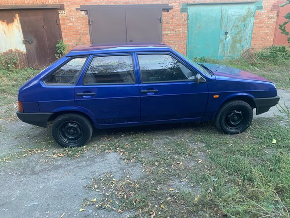 1998 Lada (ВАЗ) 21093i, синий, 90000 рублей - вид 1
