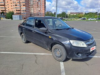 2015 Lada (ВАЗ) Granta I, чёрный, 340000 рублей, вид 2