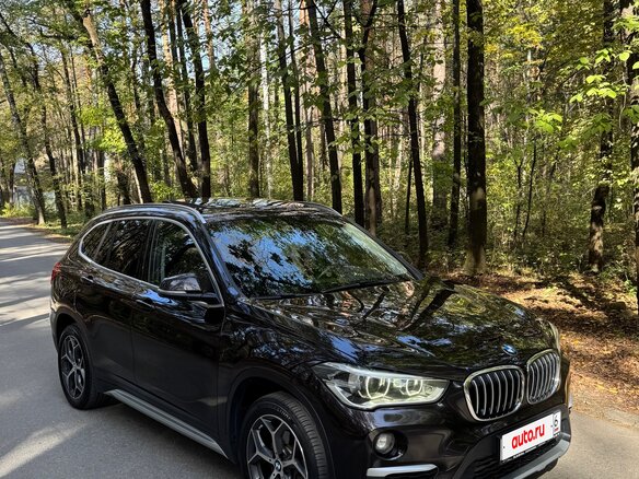 2019 BMW X1 18d sDrive II (F48), коричневый, 2150000 рублей - вид 11