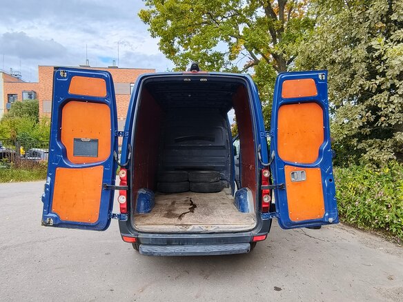 2008 Volkswagen Crafter, синий, 1449000 рублей - вид 18