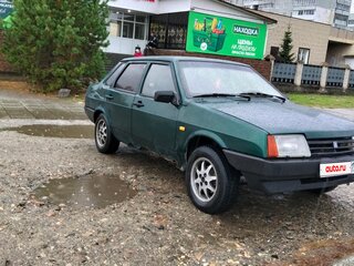 1999 Lada (ВАЗ) 21099, зелёный, 95000 рублей, вид 2