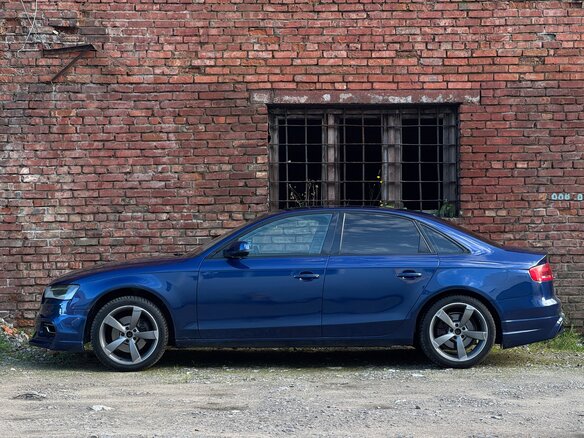 2008 Audi A4 IV (B8), синий, 1350000 рублей - вид 6