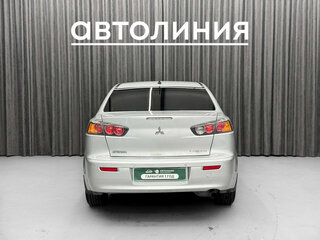 2012 Mitsubishi Lancer X Рестайлинг, серебристый, 890000 рублей, вид 5