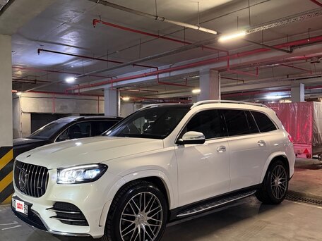 2021 Mercedes-Benz GLS 400 d II (X167), белый, 7090000 рублей, вид 4