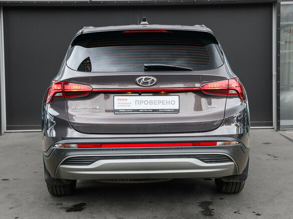 2021 Hyundai Santa Fe IV Рестайлинг, коричневый - вид 4