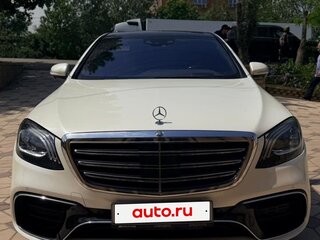 2016 Mercedes-Benz S-Класс 400 Long VI (W222, C217), белый, 3100000 рублей, вид 1