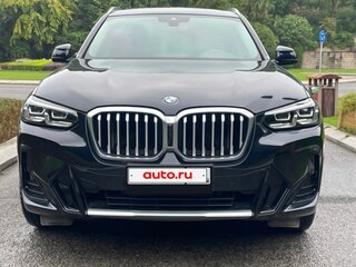 2024 BMW X3 25i xDrive III (G01) Рестайлинг, чёрный, 5800000 рублей, вид 2