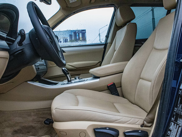2012 BMW X3 20i xDrive II (F25), синий, 1400000 рублей - вид 17