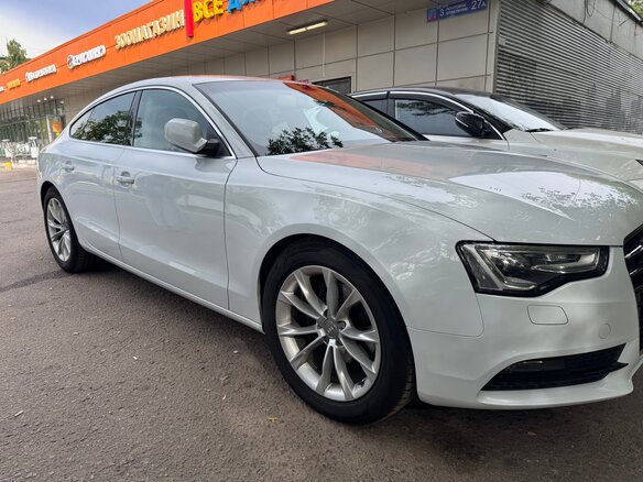 2012 Audi A5 I (8T) Рестайлинг, белый, 1700000 рублей - вид 1