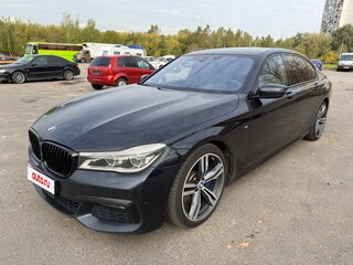 2018 BMW 7 серии Long 750Ld xDrive VI (G11/G12), чёрный, 4450000 рублей, вид 1